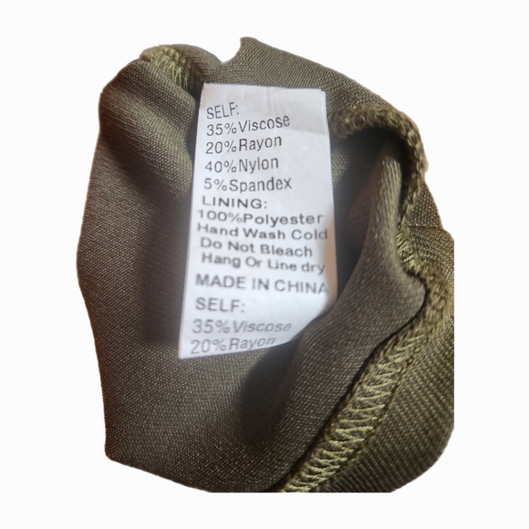 Windsor Green Stunning Beauty Spaghetti Strap Mini Dress - Picture 3 of 7